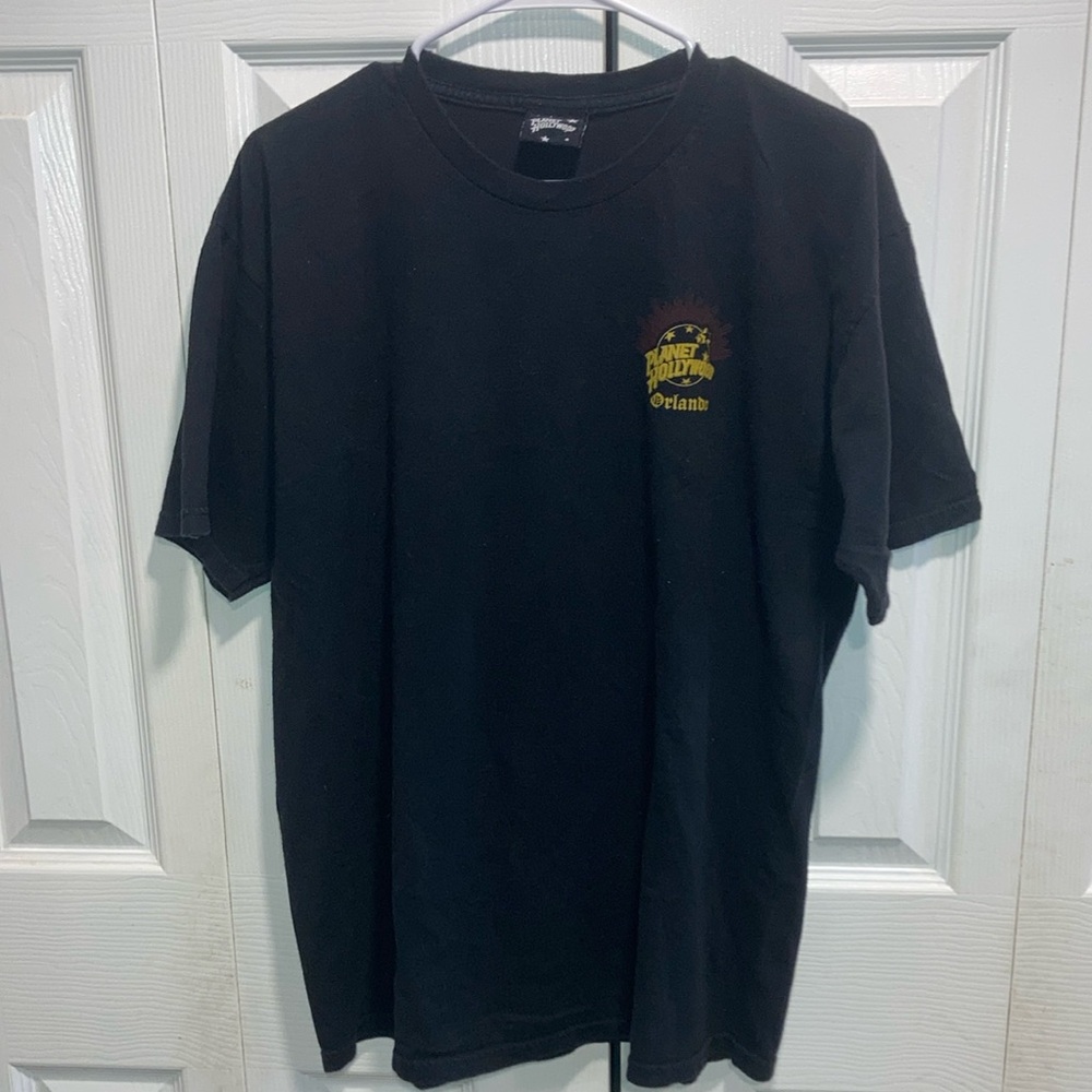 Planet Hollywood graphic tee black size XL